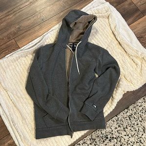 Fleece Lined North Face Hoodie